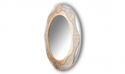 Зеркало Fashion SEASHELL (gold-silver)