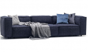 Трехместный тканевый диван SOFT Modern