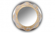 Зеркало Fashion SEASHELL (gold-silver)