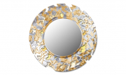 Зеркало CAMOUFLAGE (round silver-gold)