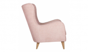 Розовое кресло POLA