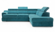 Угловой тканевый диван-кровать Belluno