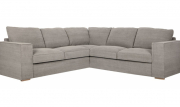 Серый угловой диван ABBE