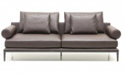 Двухместный кожаный диван DREAM Modern