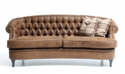 Двухместный кожаный диван MIO Classic