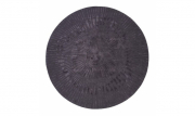 Ковер Radius dark grey диаметр 200 см