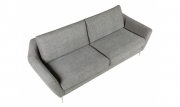 Черно-белый диван AGDA