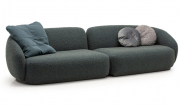 Трехместный тканевый диван COMO Modern