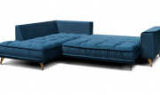 Угловой тканевый диван-кровать BELAVIO 3