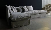 Угловой тканевый диван MERLIN Modern