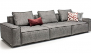 Трехместный тканевый диван SOFT Modern