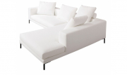 Белый угловой диван LINNEA