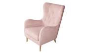 Розовое кресло POLA