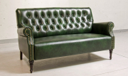 Двухместный кожаный диван LIVERPOOL Classic