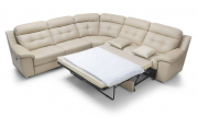 Угловой кожаный диван-кровать Toledo