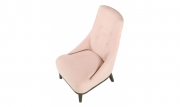 Пудренно-розовое кресло DONNA