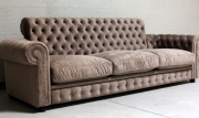 Трехместный тканевый диван CHESTER Classic (Высокая спинка)