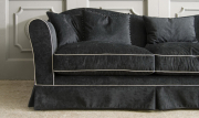 Трехместный тканевый диван Monet Classic