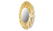 Зеркало CAMOUFLAGE (round gold)