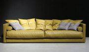 Трехместный кожаный диван VOGUE Modern LUX