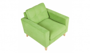 Зеленая кресло GIORGIO