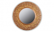 Зеркало CORAL (round bronze)