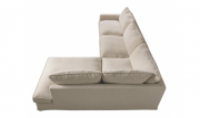 Угловой диван MALTE молочного цвета