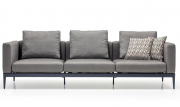 Трехместный тканевый диван PARK Modern