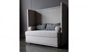 Двухместный тканевый диван Avanti с высокой спинкой