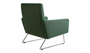 кресло MAX в зеленой ткани