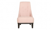 Пудренно-розовое кресло DONNA