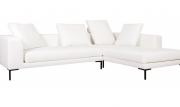 Белый угловой диван LINNEA
