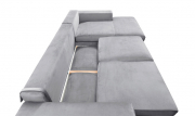 Угловой тканевый диван-кровать CREO 3