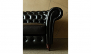 Трехместный кожаный диван SHERATON Classic