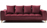 Трехместный тканевый диван-кровать BELAVIO