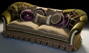Двухместный тканевый диван MARANELLO Classic