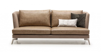 Двухместный кожаный диван SKYLINE NEW Modern