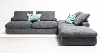 Угловой диван с банкеткой INFINITI LUX Modern (наличие)