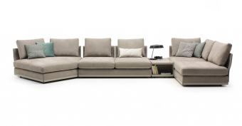 Угловой тканевый диван ASTON Modern