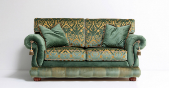 Двухместный тканевый диван-кровать SHARM Classic