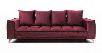 Трехместный тканевый диван-кровать BELAVIO