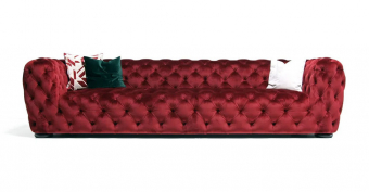 Трехместный тканевый диван RAY Modern