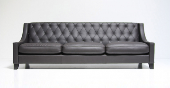 Трехместный кожаный диван MIRACLE Advance Modern