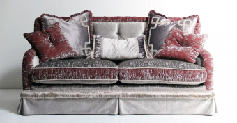 Двухместный тканевый диван PARIS Classic