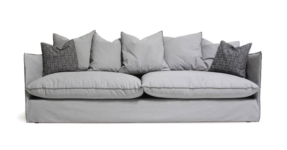 Трехместный тканевый диван MERLIN Modern LUX