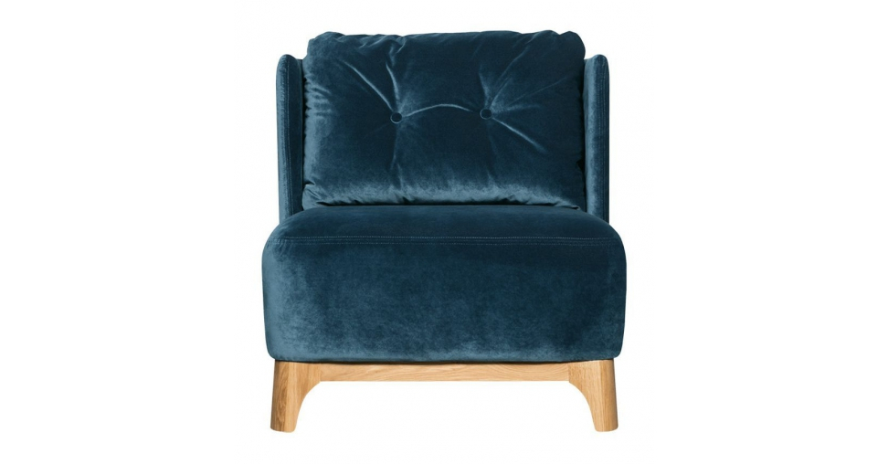 Кресло диван кресло синее