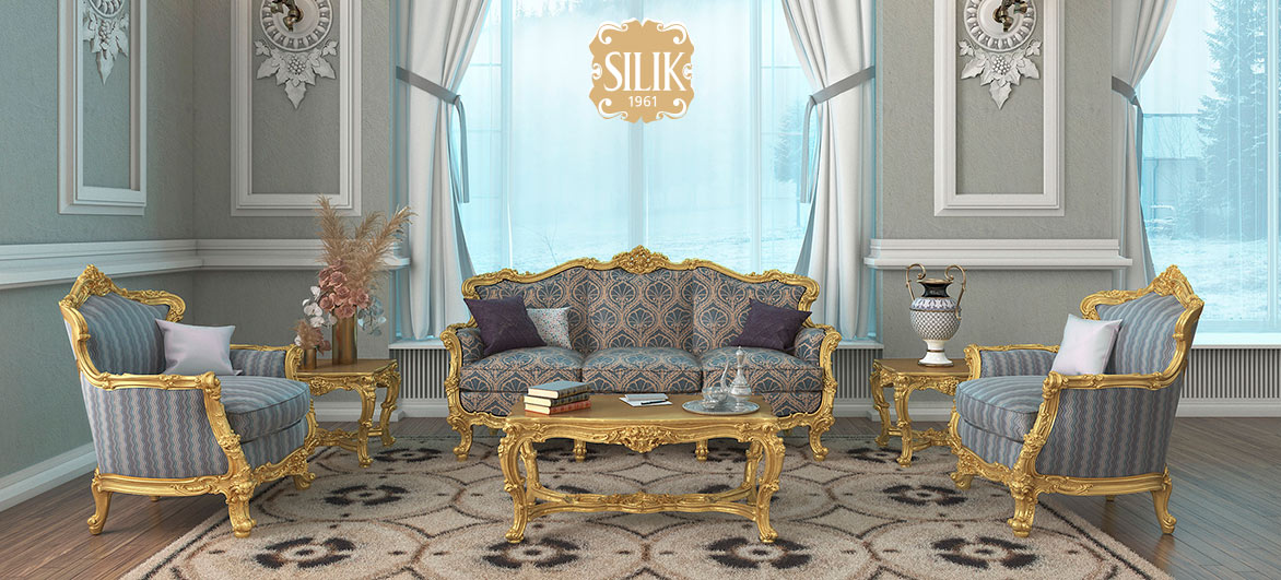 Мягкая мебель Silik – современный интерьер в дворцовой классике
