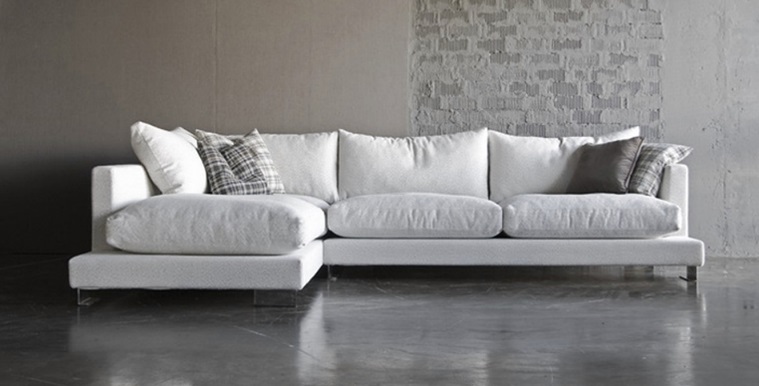 Белый диван и стили интерьера
